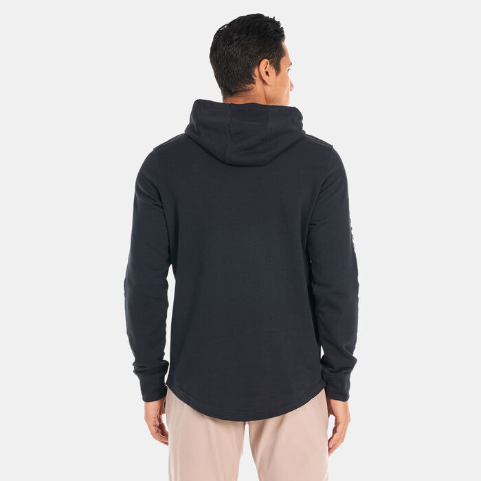 Under Armour Men's Project Rock Terry Hoodie Black Under Armour Men's Project Rock Terry Hoodie Black image number 1