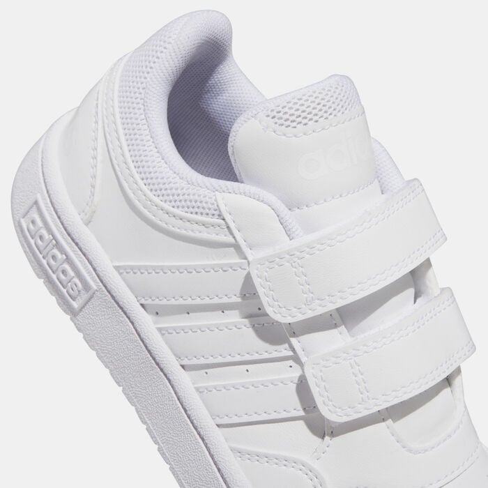 adidas Kids' Hoops Lifestyle Basketball Hook-and-Loop Shoe White adidas Kids' Hoops Lifestyle Basketball Hook-and-Loop Shoe White image number 5
