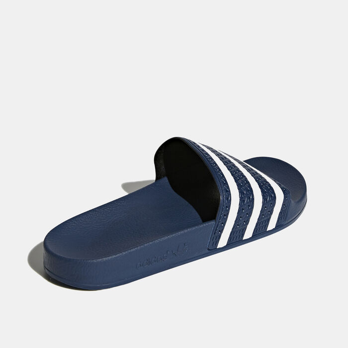 adidas Originals Men's Adilette Slides Blue adidas Originals Men's Adilette Slides Blue image number 2