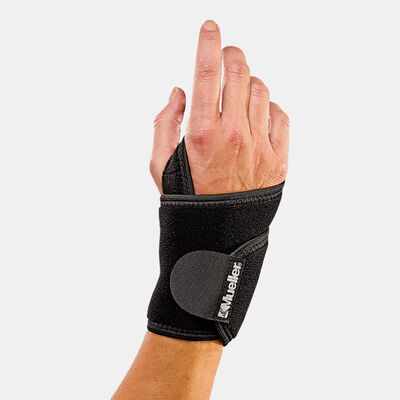 Mueller Wrist Support Wrap (One Size) Black Mueller Wrist Support Wrap (One Size) Black
