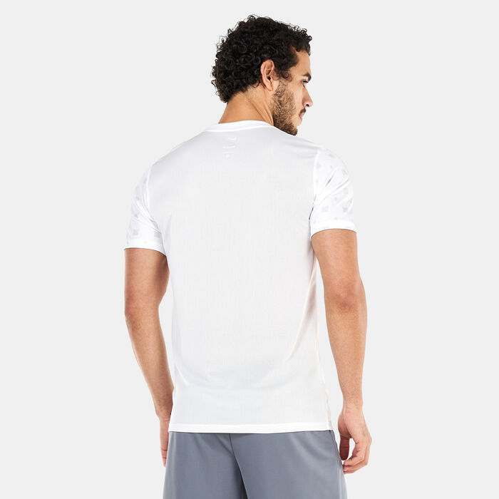 Nike Men's Dri-FIT F.C. Libero Print Football T-Shirt White Nike Men's Dri-FIT F.C. Libero Print Football T-Shirt White image number 1