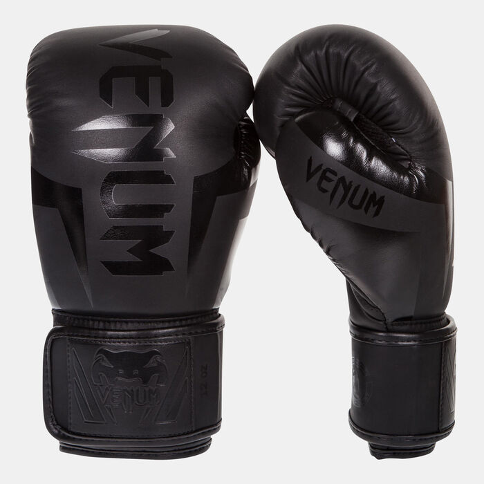 Venum Elite Boxing Gloves (8oz) Black image number 1