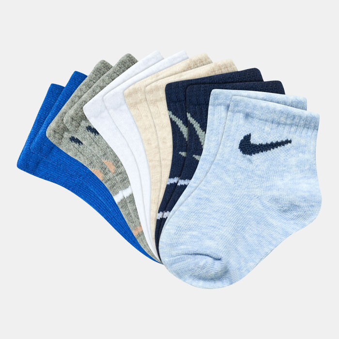 Nike Kids' Swooshfetti Ankle Socks (6 Pairs) Multi Nike Kids' Swooshfetti Ankle Socks (6 Pairs) Multi image number 0