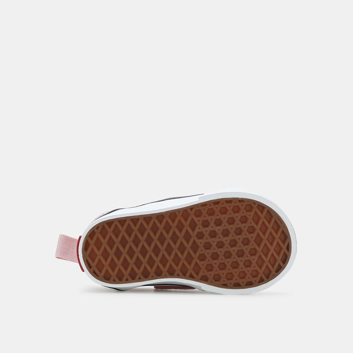 Vans Kids' Checkerboard Slip-On Velcro Unisex Shoe Pink Vans Kids' Checkerboard Slip-On Velcro Unisex Shoe Pink image number 3