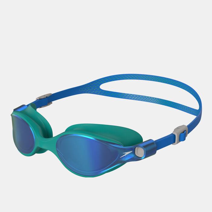 Speedo Women's Virtue Mirror Swimming Goggles Blue Speedo Women's Virtue Mirror Swimming Goggles Blue image number 0