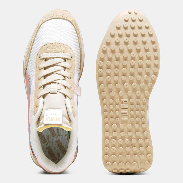 PUMA Women's Future Rider Soft Shoe Beige image number 3