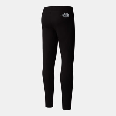 The North Face Kids' Vertical Graphic Leggings Black The North Face Kids' Vertical Graphic Leggings Black