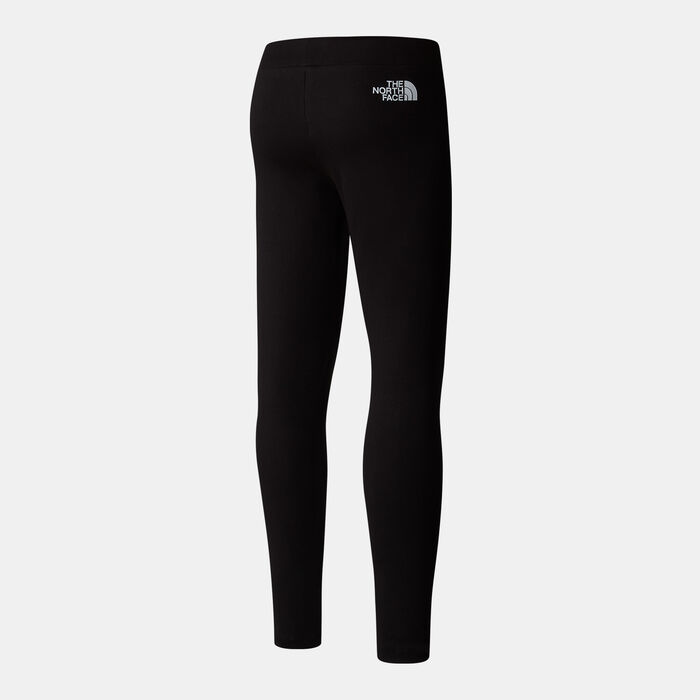 The North Face Kids' Vertical Graphic Leggings Black The North Face Kids' Vertical Graphic Leggings Black image number 1