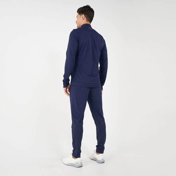 Under Armour Men's Challenger II Knit Warm-Up Tracksuit Blue image number 1