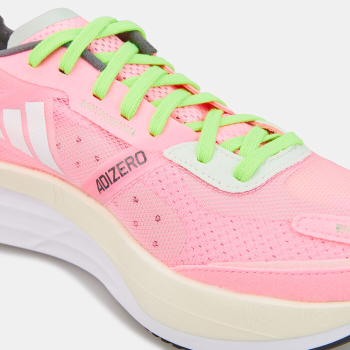 adidas Women's Adizero Boston 11 Running Shoe Pink image number 4