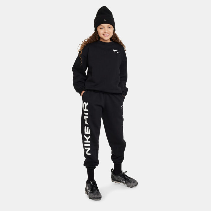 Nike Kids' Sportswear Club Air Fleece Pants (Older Kids) Black image number 2