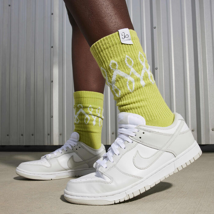 Nike Women's Dunk Low Shoes White image number 1