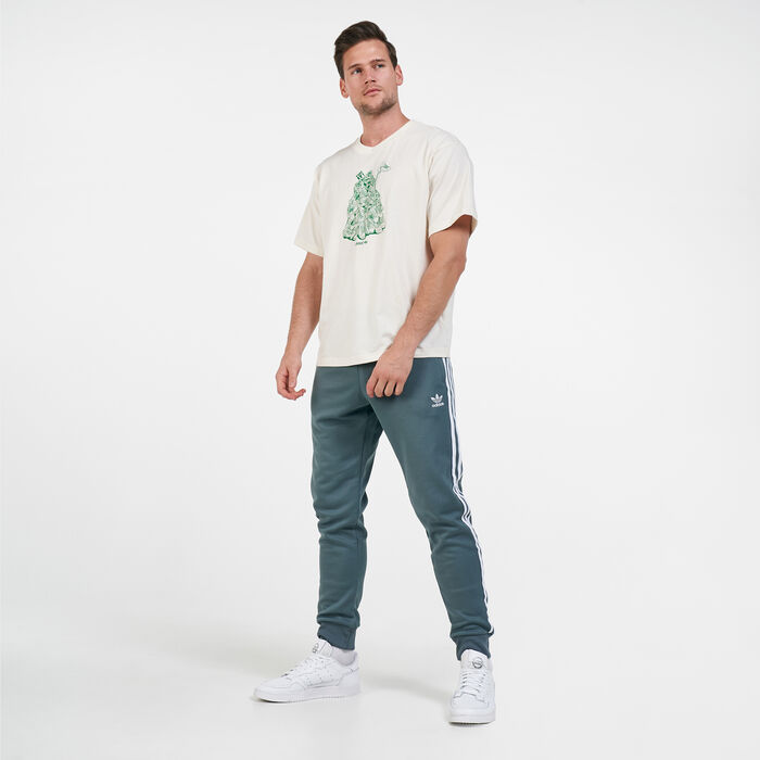 adidas Originals Men's Adicolor Classics Superstar Track Pants Green adidas Originals Men's Adicolor Classics Superstar Track Pants Green image number 2