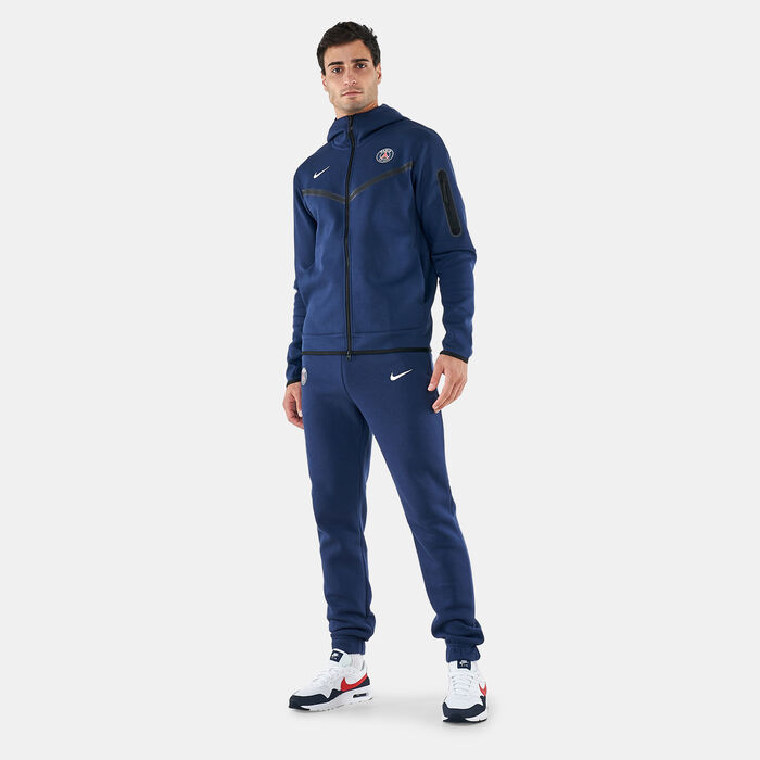 Nike Men's Paris Saint-Germain GFA Fleece Sweatpants Blue Nike Men's Paris Saint-Germain GFA Fleece Sweatpants Blue image number 2