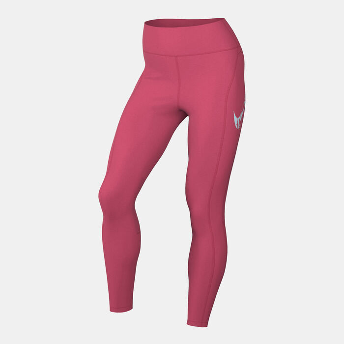 Nike Women's Fast 7/8 Running Leggings Pink Nike Women's Fast 7/8 Running Leggings Pink image number 0