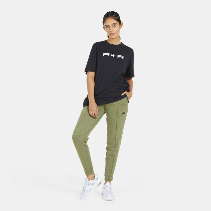 Nike Women's Sportswear Air T-Shirt Black Nike Women's Sportswear Air T-Shirt Black image number 2