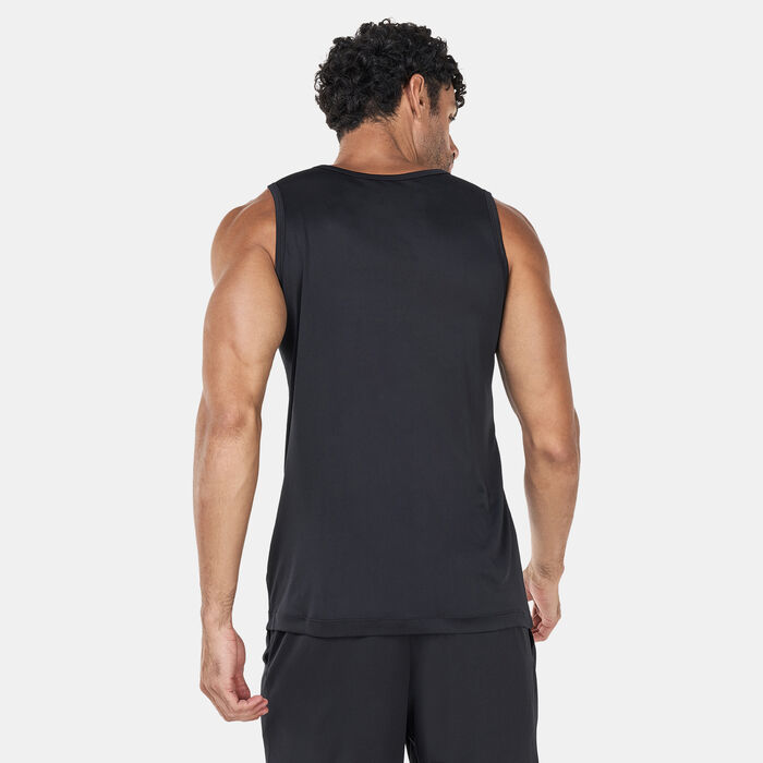 Nike Men's Dri-FIT Camo Tank Top Black image number 1