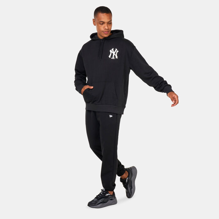 New Era New York Yankees Metallic Hoodie Black New Era New York Yankees Metallic Hoodie Black image number 2