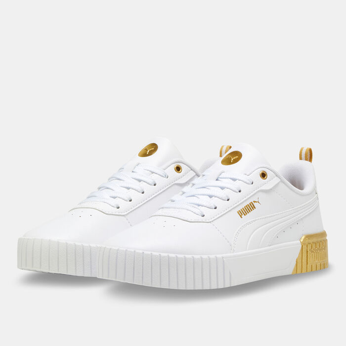 PUMA Women's Carina 2.0 Metallic Dream Shoes White image number 1
