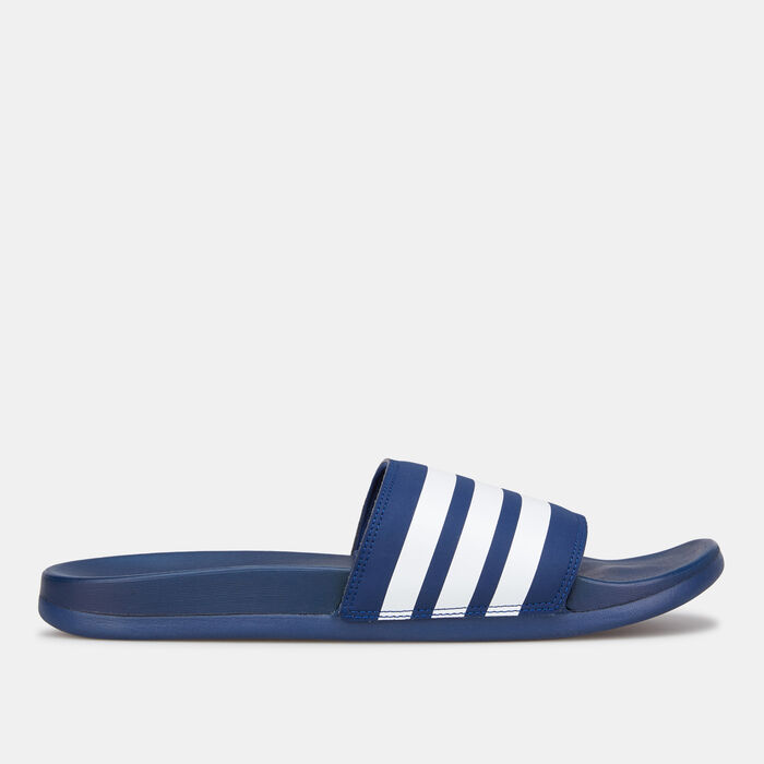 adidas Men's adilette Cloudfoam Slides Multi adidas Men's adilette Cloudfoam Slides Multi image number 1