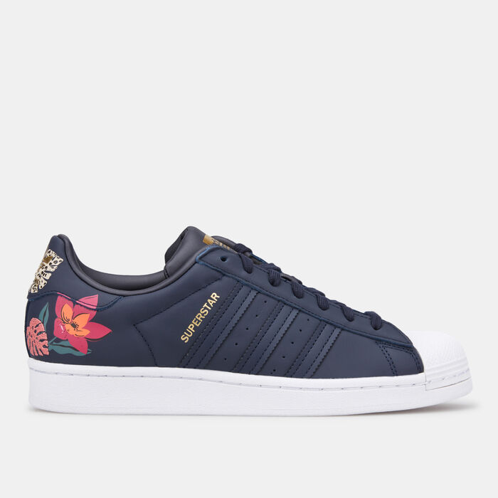 adidas Originals Women's Superstar Shoe Blue adidas Originals Women's Superstar Shoe Blue image number 0
