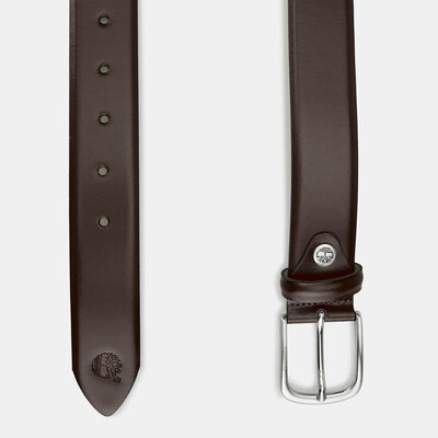 Timberland Men's Leather Belt Brown Timberland Men's Leather Belt Brown