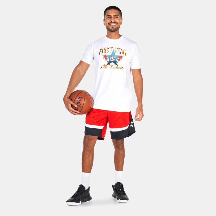 Under Armour Men's Curry All Star Game T-Shirt White Under Armour Men's Curry All Star Game T-Shirt White image number 2