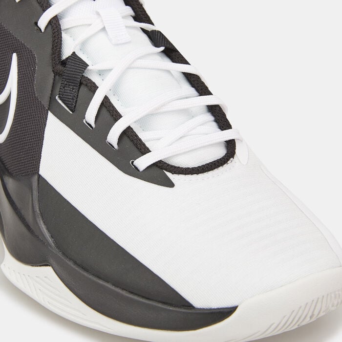 Nike Precision VI Basketball Shoe White Nike Precision VI Basketball Shoe White image number 5