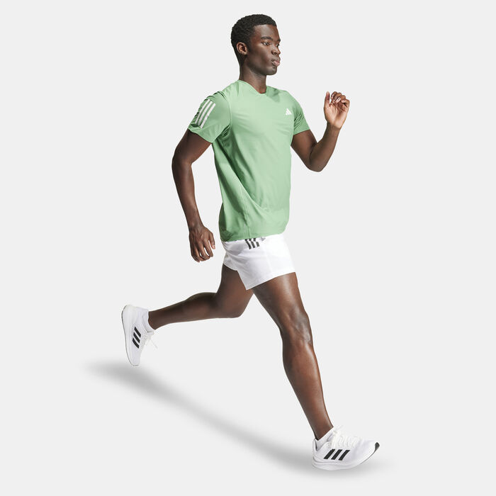 adidas Men's Own The Run Shorts White adidas Men's Own The Run Shorts White image number 2