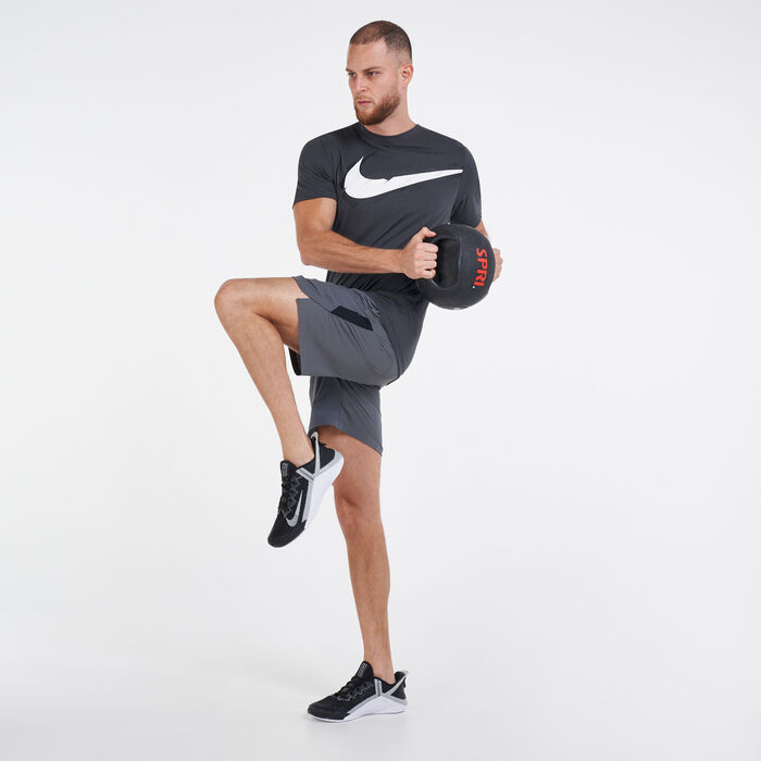 Nike Men's Pro Dri-FIT Flex Rep Shorts Grey Nike Men's Pro Dri-FIT Flex Rep Shorts Grey image number 2