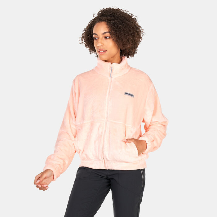 Columbia Women's Fireside™ Full Zip Jacket Pink Columbia Women's Fireside™ Full Zip Jacket Pink image number 0