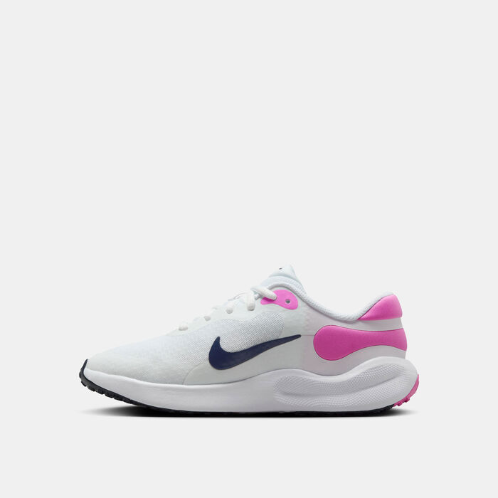 Nike Kids' Revolution 7 Running Shoes White Nike Kids' Revolution 7 Running Shoes White image number 2