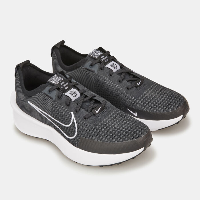 Nike Men's Interact Run Road Running Shoes Black image number 1