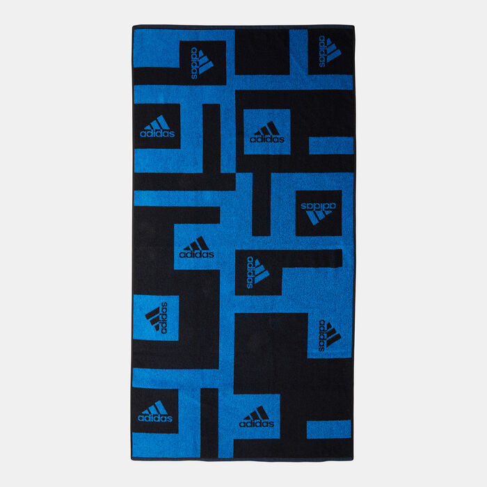 adidas Branded Must-Have Towel Black image number 0