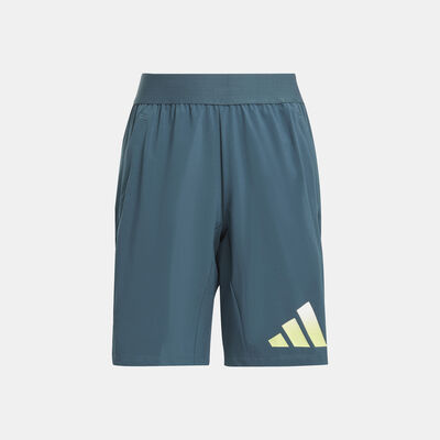 adidas Kids' Train Icons AEROREADY Logo Shorts (Older Kids) Blue