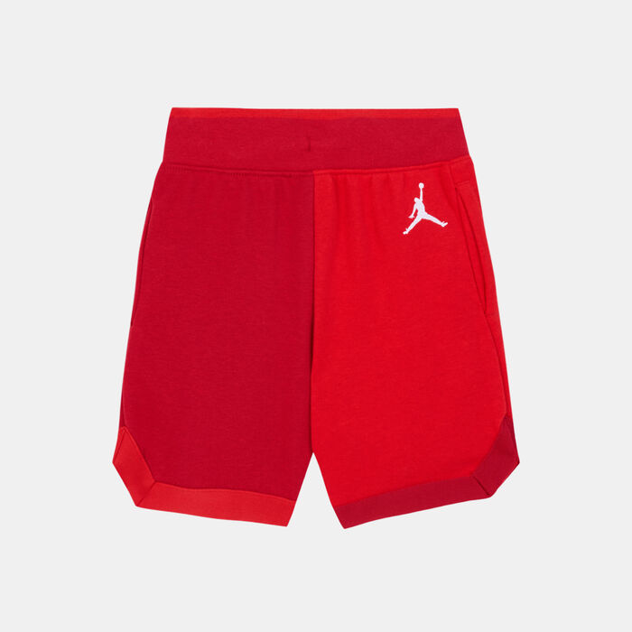 Jordan Kids' Jumpman French Terry Shorts Red image number 1