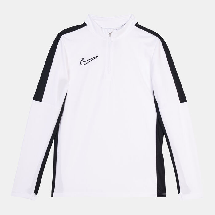 Nike Kids' Dri-FIT Academy Football Drill Top White Nike Kids' Dri-FIT Academy Football Drill Top White image number 0