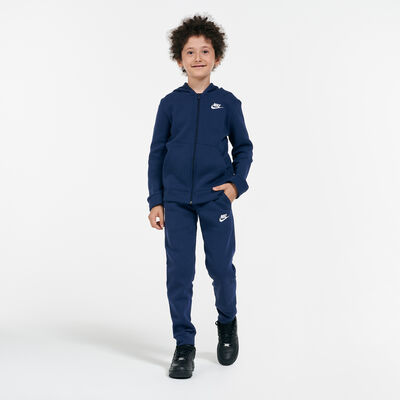 Nike Kids' Sportswear Core Track Suit (Older Kids) Blue