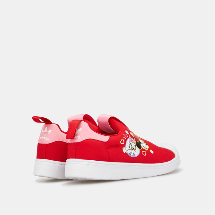 adidas Originals Kids' Originals x Disney Superstar 360 Shoe Red adidas Originals Kids' Originals x Disney Superstar 360 Shoe Red image number 2