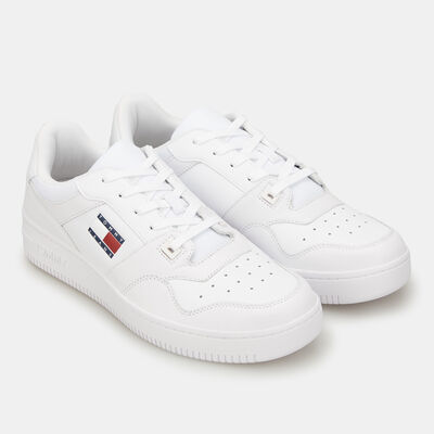 Tommy Hilfiger Men's Retro Basket Shoe White