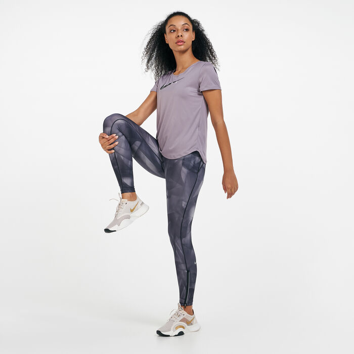 Nike Women's Epic Faster Run Division Leggings Grey Nike Women's Epic Faster Run Division Leggings Grey image number 2