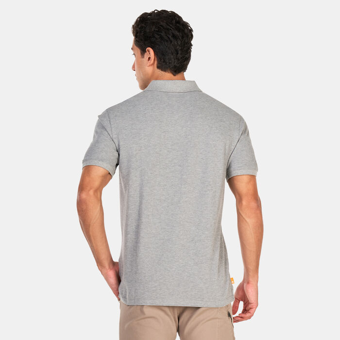 Timberland Men's Millers River Polo Shirt Grey Timberland Men's Millers River Polo Shirt Grey image number 1