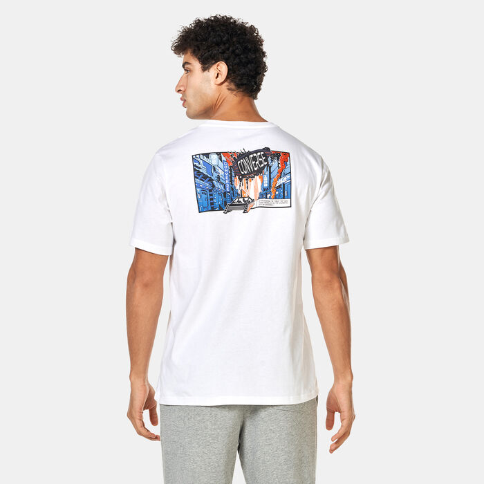 Converse Men's Comic T-Shirt White image number 1