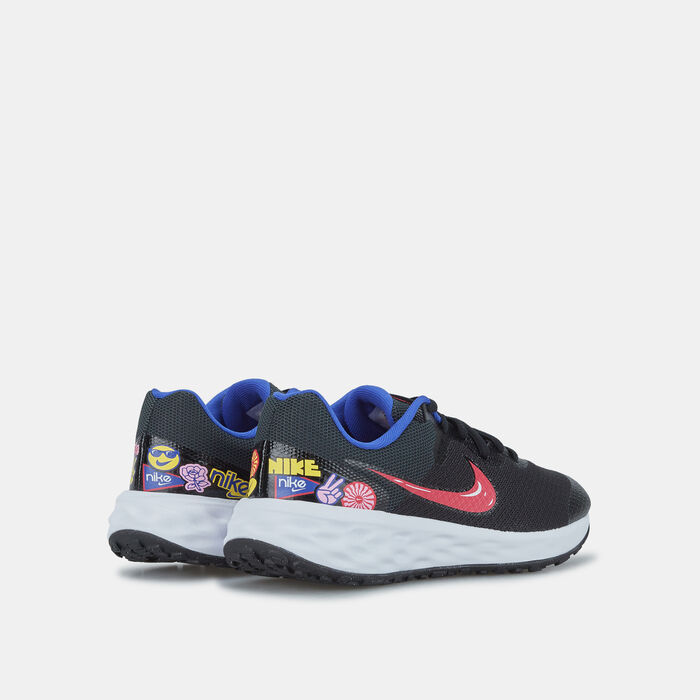 Nike Kids' Revolution 6 SE Road Running Shoe (Older Kids) Black image number 2
