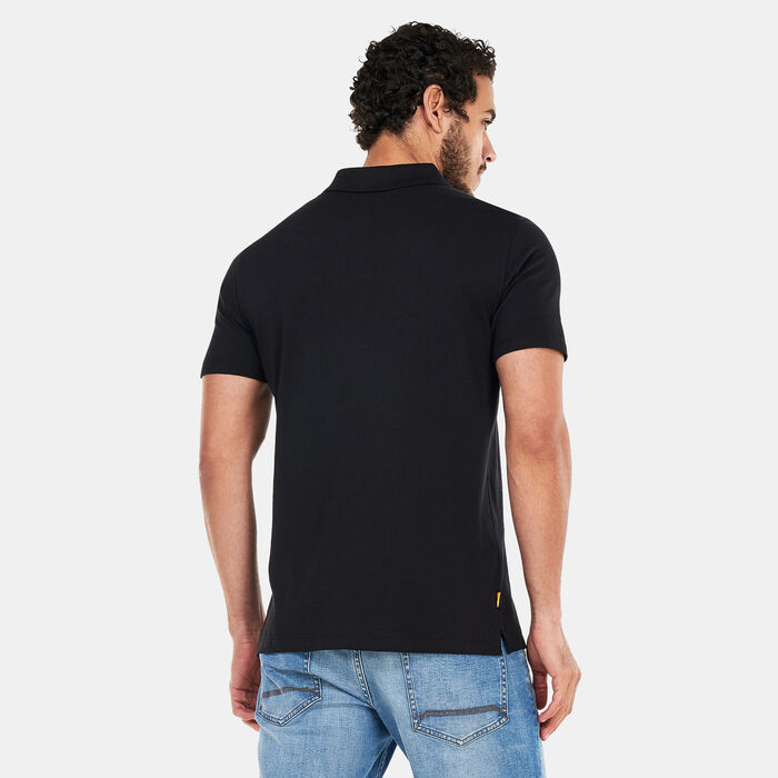 Timberland Men's Outdoor Heritage EK+ Polo Shirt Black Timberland Men's Outdoor Heritage EK+ Polo Shirt Black image number 1