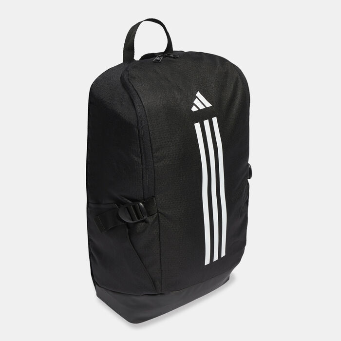 adidas Essentials 3-Stripes Backpack Black adidas Essentials 3-Stripes Backpack Black image number 2