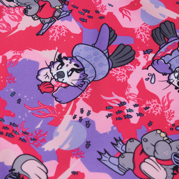 Speedo Kids' Learn to Swim Frill Thinstrap Swimsuit (Baby and Toddler) Pink image number 3