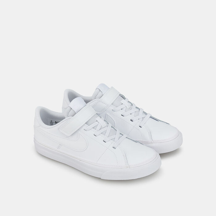 Nike Kids' Court Legacy Shoe White image number 1