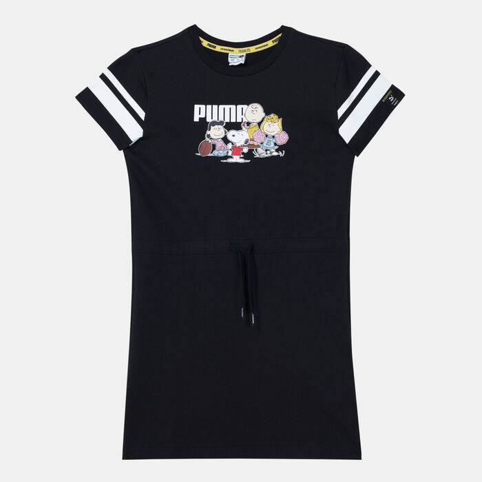 PUMA Kids' x PEANUTS Dress Black PUMA Kids' x PEANUTS Dress Black image number 0