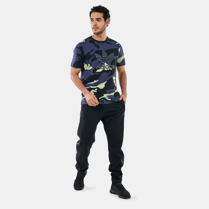 adidas Originals Men's Graphic Camo Sweatpants Black adidas Originals Men's Graphic Camo Sweatpants Black image number 2